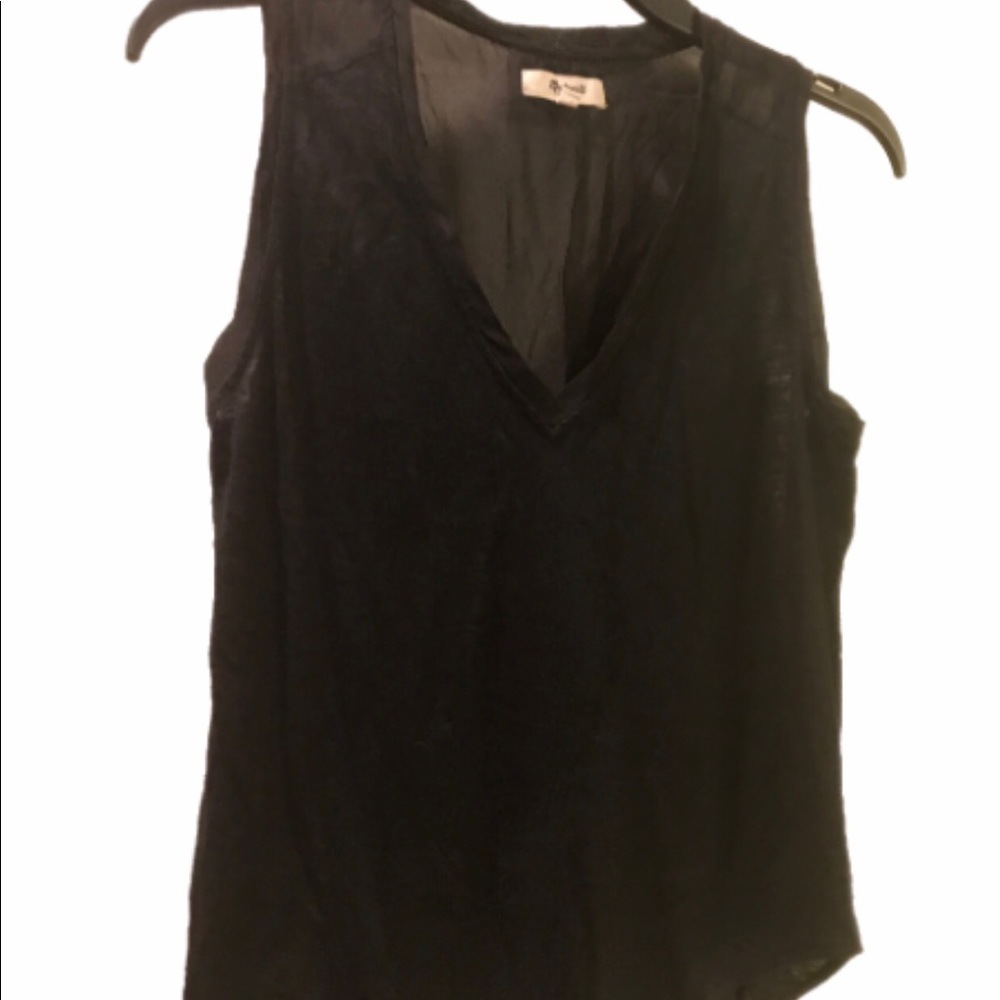Madewell v neck top